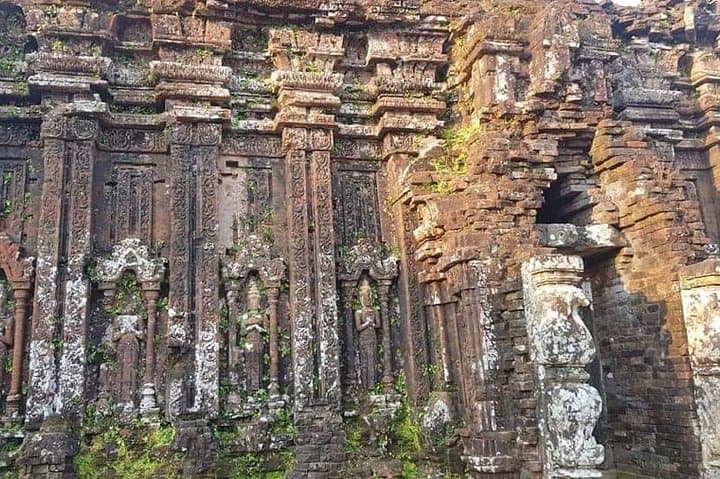 My Son Holyland & Basket Boat Adventure with Lantern Making — Full-Day Private Tour from Hoi An photo 4
