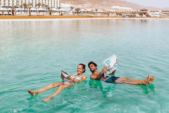 Dead Sea Day Trip from Amman: Float, Mud Spa & Lunch at Amman Tourist Beach photo 3