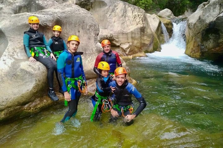 Wolf Canyon Canyoning in Provence — Half-Day Gorge Descent with Jumps & Slides photo 3