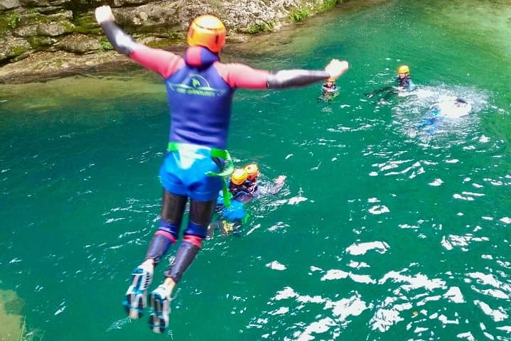 Wolf Canyon Canyoning in Provence — Half-Day Gorge Descent with Jumps & Slides photo 4