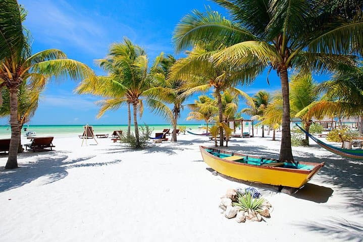 Holbox Island Day Tour: Punta Cocos, Punta Mosquito & Shared Golf Cart Adventure photo 3