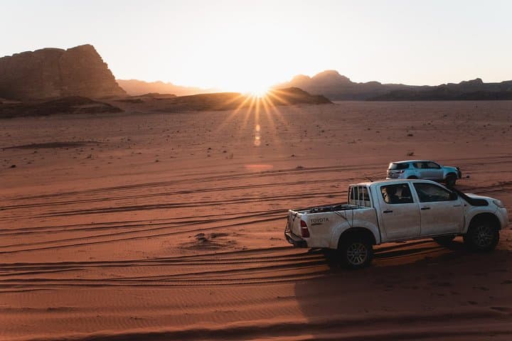 Wadi Rum from Petra: Full-Day Jeep Tour to Red Sand Dunes, Canyons & Lawrence's Spring photo 6