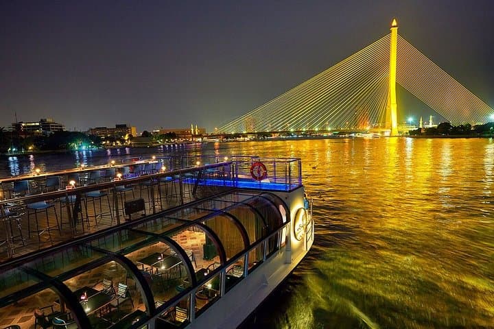 Evening Saffron Dinner Cruise on Bangkok's River of Kings