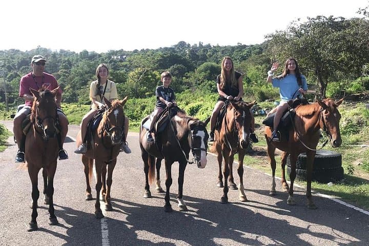 Blue Hole Waterfalls and Ocean Horseback Ride — Ocho Rios Combo Tour photo 1