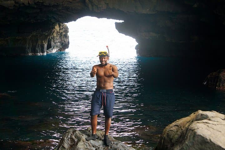 Ribeira da Barca Boat Trip: Cave Snorkeling & Beach BBQ in Cape Verde photo 3