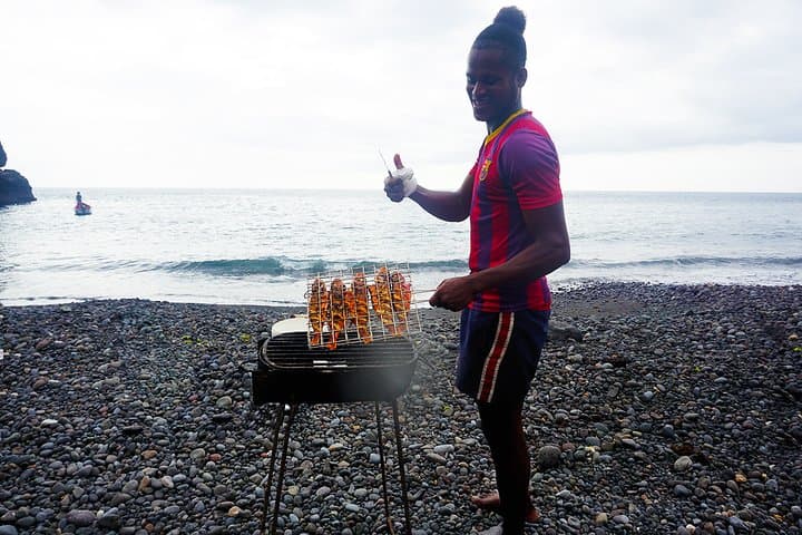 Ribeira da Barca Boat Trip: Cave Snorkeling & Beach BBQ in Cape Verde photo 5
