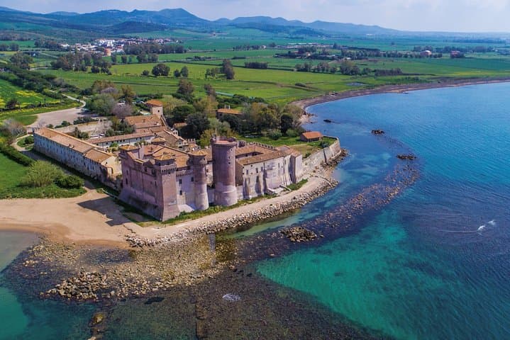 Civitavecchia Shore Excursion: Santa Severa Golden Sand Beach & Castle