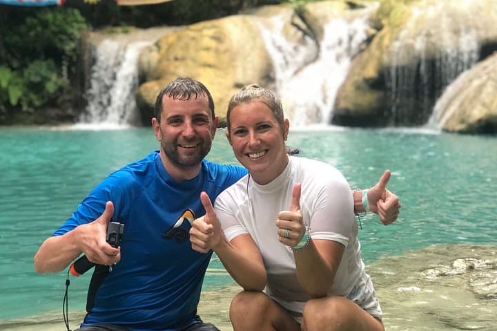 Climb Dunn's River Falls & Blue Hole: Active Waterfall Tour from Ocho Rios photo 2
