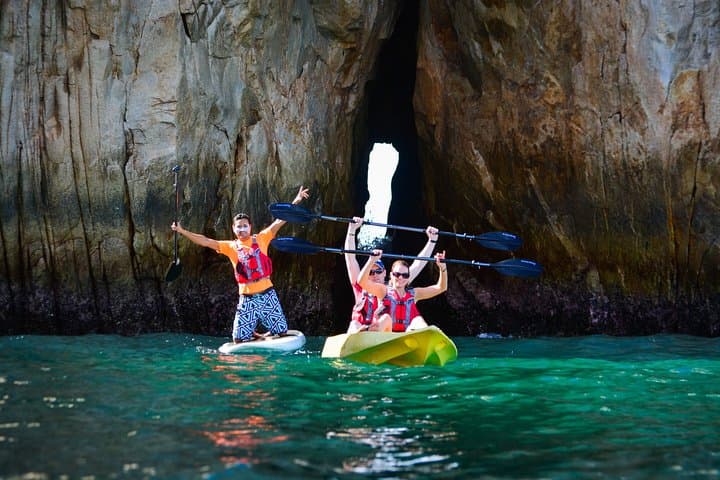 Glass-Bottom Kayak to El Arco and Playa del Amor — Private Cabo San Lucas Tour photo 2