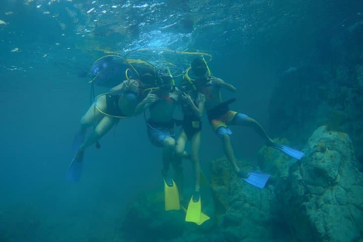 SNUBA in St. Maarten: Shallow-Water Diving Adventure in Little Bay photo 2
