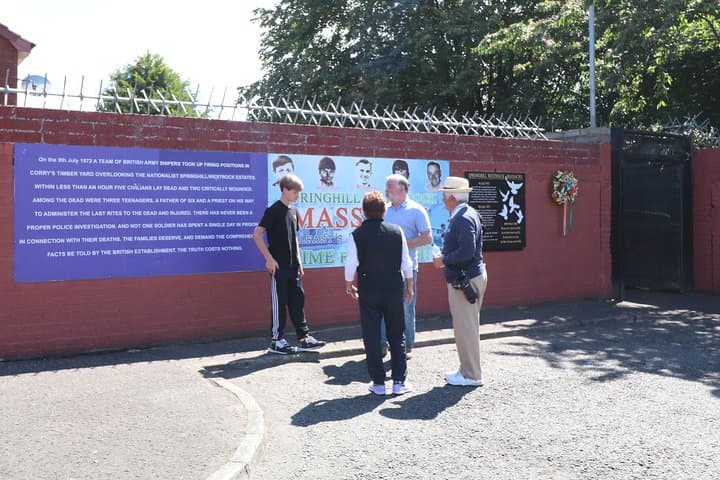 Falls Road Murals Walking Tour with Former Prisoners — Belfast Conflict Mural Walk