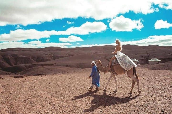 Agafay Desert and Atlas Mountains Day Trip from Marrakech with Camel Ride and Berber Lunch photo 3