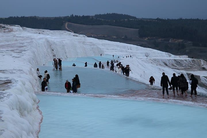 Day Trip to Pamukkale & Hierapolis from Istanbul — Thermal Terraces and Ancient Ruins photo 2