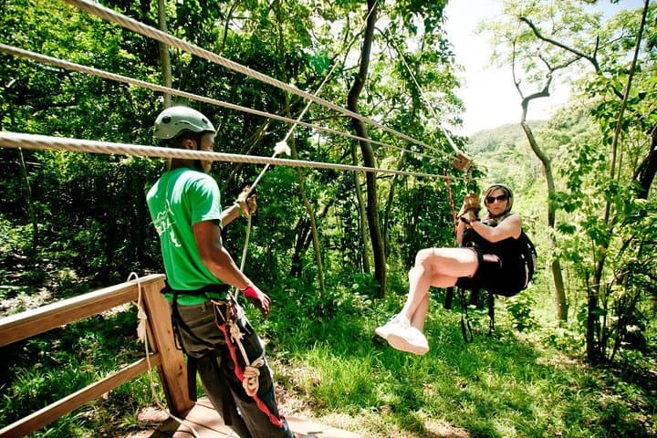 Roatán Zipline & Snorkel Adventure: 16-Line Canopy, Wildlife Park, and Coral Reef photo 4