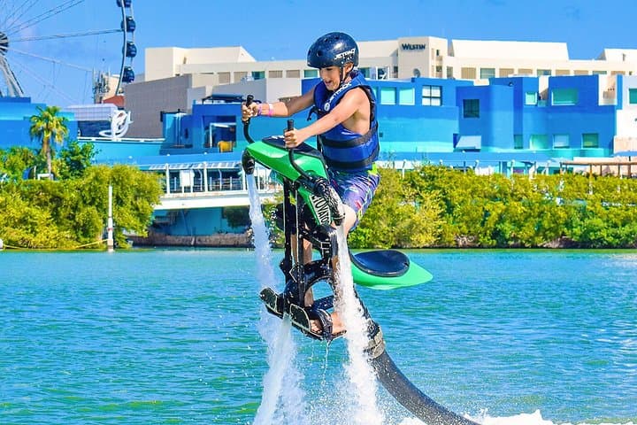 Fly the Jetovator Over Nichupté Lagoon: A 30-Min Waterflight in Cancun photo 4