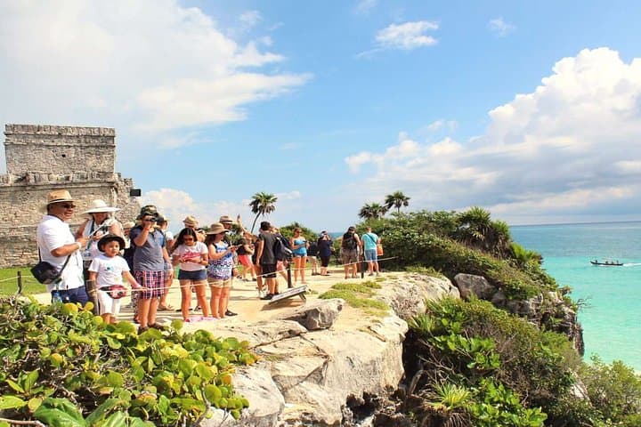 Full-Day Tulum, Coba, Cenote & Playa del Carmen Tour from Cancun photo 1