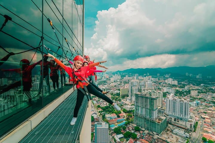 Gravityz Penang: World's Highest Rope Course at KOMTAR