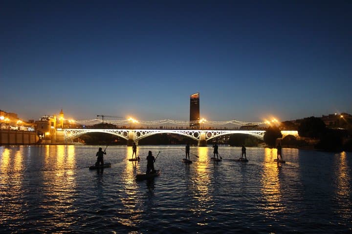 Seville Sunset SUP: Night Paddle Along the Guadalquivir photo 5