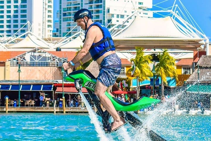 Fly the Jetovator Over Nichupté Lagoon: A 30-Min Waterflight in Cancun photo 2