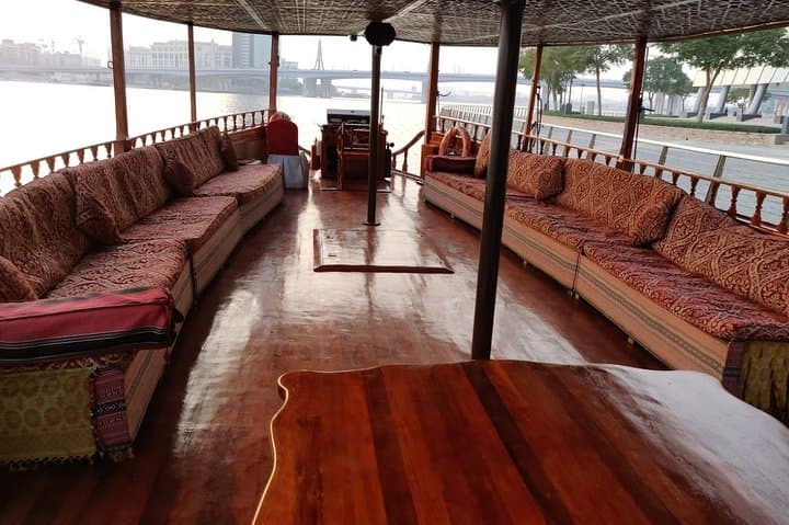 Sunset Abra Ride with Emirati High Tea on Dubai Canal — Burj Khalifa & Imagine Fountain Views photo 6