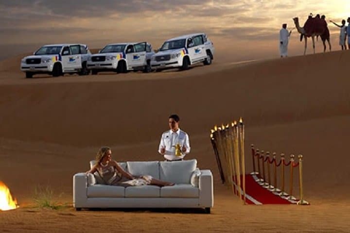 Dubai Afternoon Desert Safari — Private Dune Bashing, Camel Ride & BBQ Experience photo 6