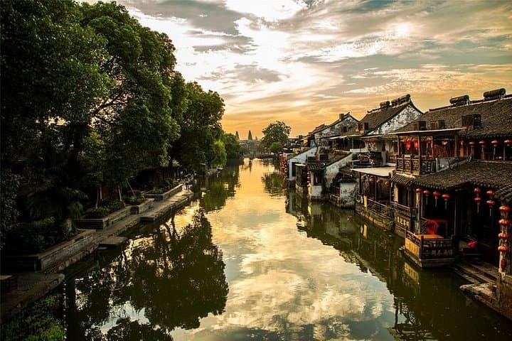 Night in Xitang: Private Evening Tour from Hangzhou to the Ancient Water Town photo 2