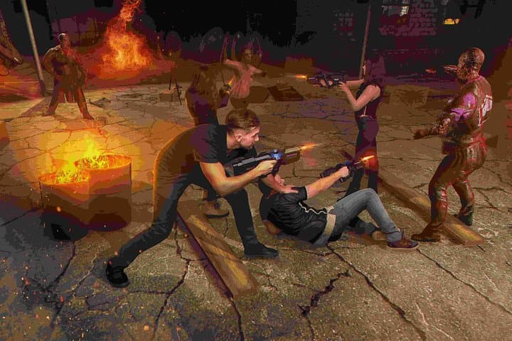 Survive Safe Night: Sydney's Free‑Roam VR Zombie Shooting Experience photo 4