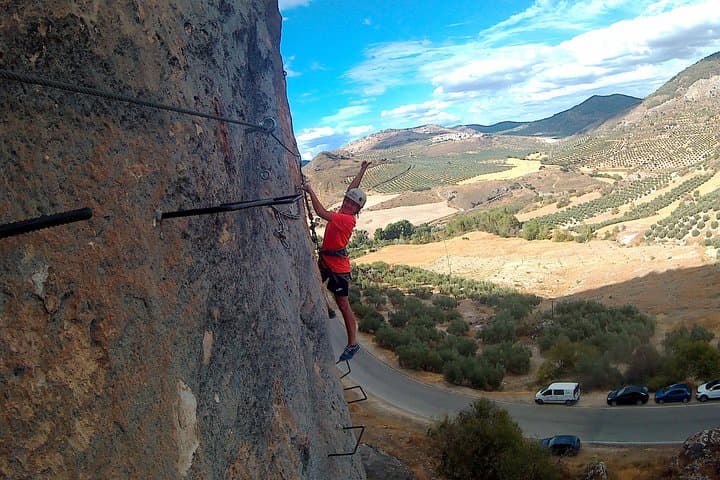 Via Ferrata in Moclín: Beginner-Friendly Vertical Route Near Granada photo 6