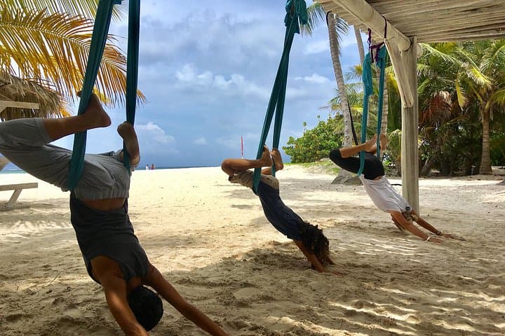 Private Aerial Yoga in Punta Cana — 60-Minute Hammock Class for All Levels photo 4