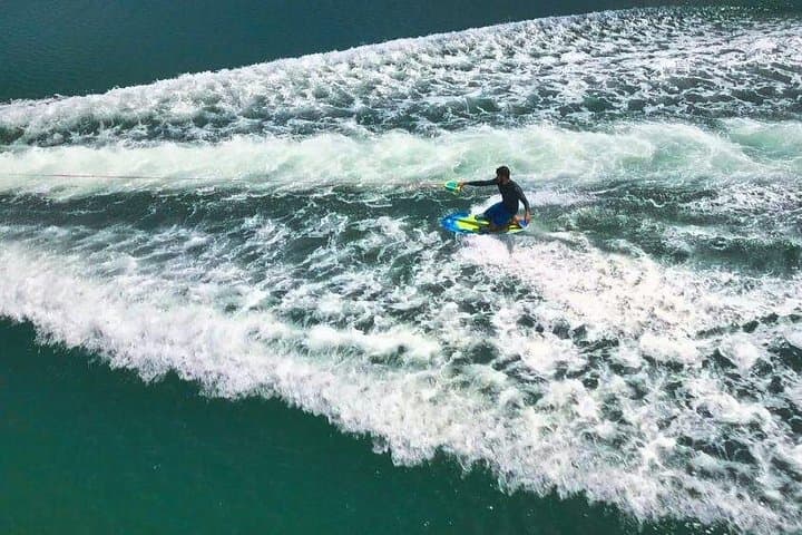 ZUP Board Experience in Curaçao: Wake, Knee & Water Ski at Spanish Water photo 2