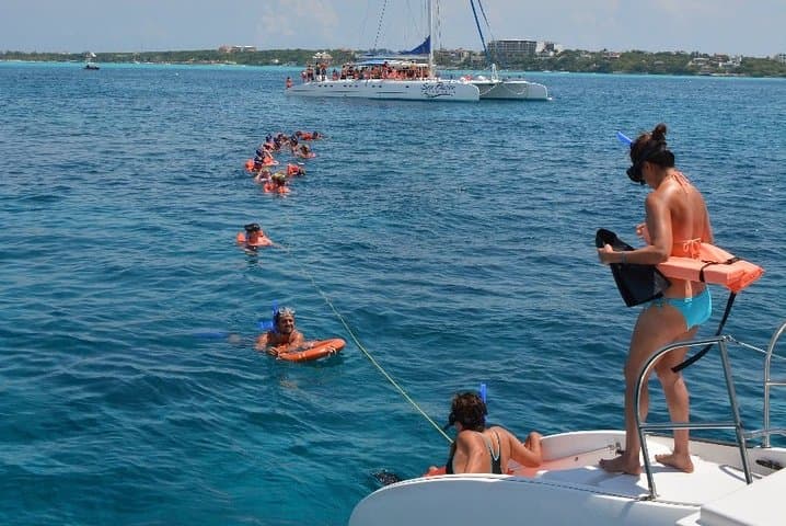 Sail to Isla Mujeres: Full-Day Catamaran from Cancun with Snorkeling & Lunch photo 3