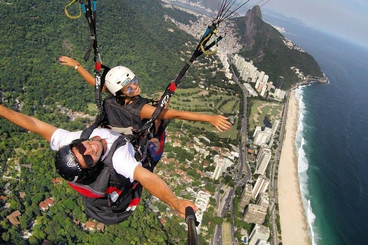 Tandem Paragliding Over Rio: Pedra Bonita to São Conrado Beach photo 2