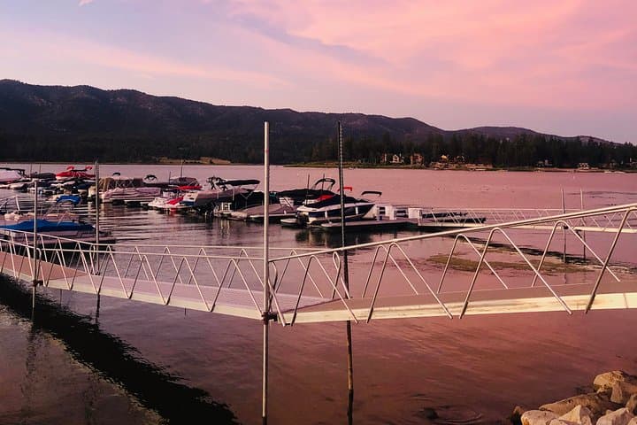 Big Bear Guided Hike and Private Dock Champagne Sunset photo 3