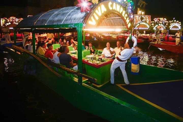 Xoximilco Night Cruise Cancun — Trajinera Dinner, Mariachi & Open Bar photo 3