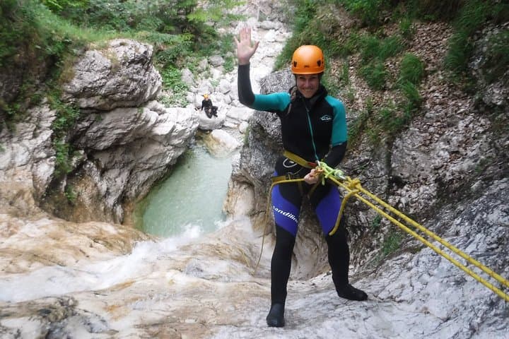 Canyoning in Fratarica Canyon: Waterfall Descent Near Bovec photo 3