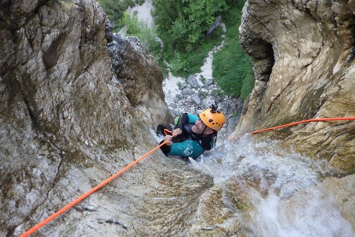 Canyoning in Fratarica Canyon: Waterfall Descent Near Bovec photo 4