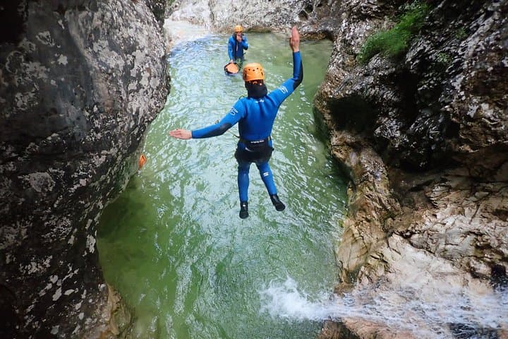 Canyoning in Fratarica Canyon: Waterfall Descent Near Bovec photo 5