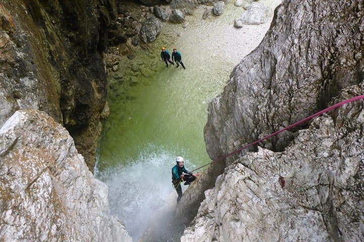 Canyoning in Fratarica Canyon: Waterfall Descent Near Bovec photo 6
