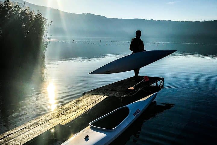 Paddling Lake Albano: Kayak Tour and Local Tasting Near Rome photo 4