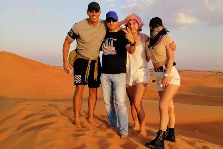 Dubai Desert Dune Drive: Sunset Sandboarding & Camel Ride Safari photo 6