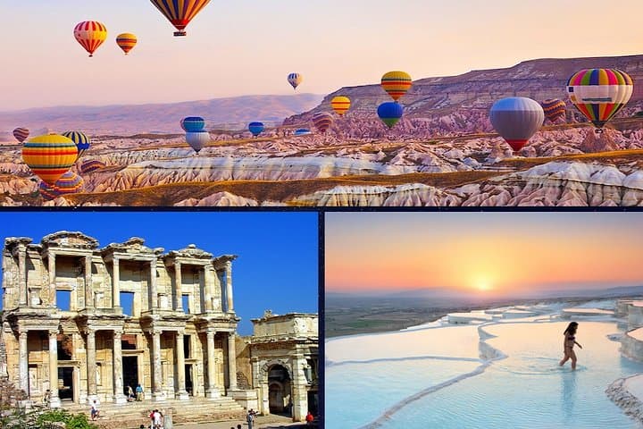 4 Days Turkey Tour: Cappadocia, Ephesus & Pamukkale Highlights