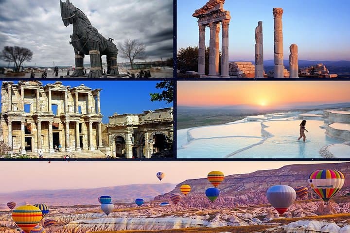 6-Day Turkey Highlights: Cappadocia, Ephesus, Pamukkale, Gallipoli & Troy