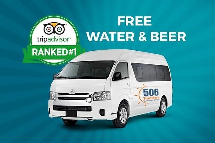 Private Round-Trip Transfer from Liberia Airport to Flamingo Beach (Free Drinks)