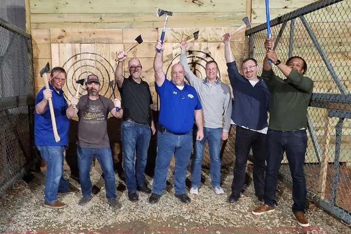 Axe Throwing Training at Chatham Beverage District, Pittsboro photo 4