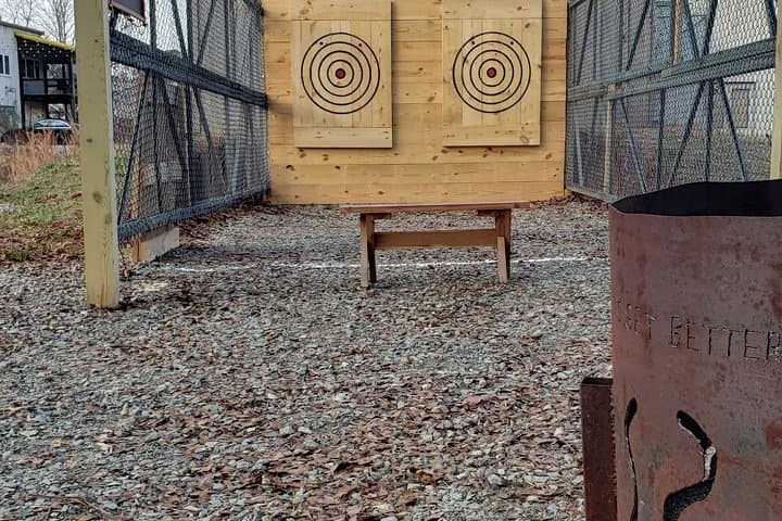 Axe Throwing Training at Chatham Beverage District, Pittsboro photo 2
