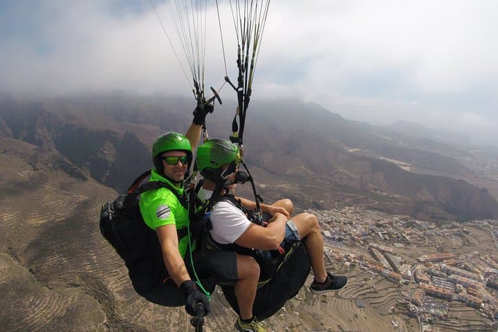 Tenerife Standard Paragliding Flight Over Costa Adeje — 15-Min Tandem Experience photo 3