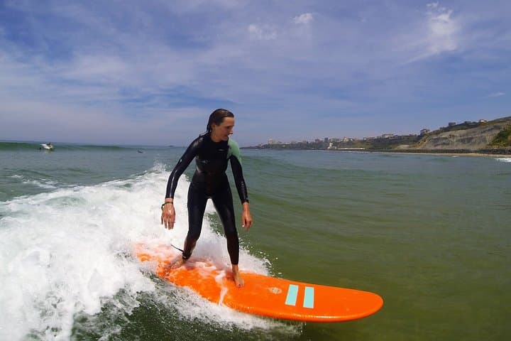 Private Surf Lessons at Marbella Beach, Biarritz — 90-Minute One-on-One Coaching