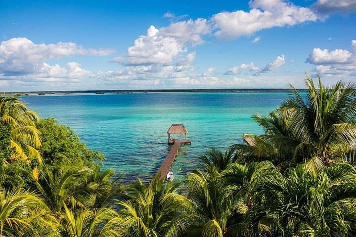 Bacalar Day Trip: Explore the Laguna de Siete Colores from Playa del Carmen