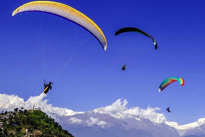 Paragliding in Pokhara: Tandem Flight from Sarangkot Over Phewa Lake photo 4
