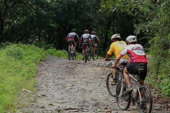 Kathmandu Day Cycling Tour — Chobhar Gorge, Temples & Street Flavors photo 2